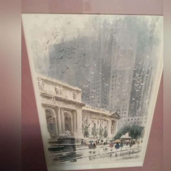 Framed painting - Picture 1 of 1